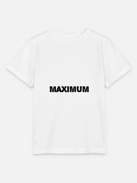 Maximum - Stanley/Stella Kinder T-Shirt MINI CREATOR - Weiß