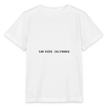 San Diego Californie - T-shirt bio MINI CREATOR Stanley/Stella Enfant - blanc - Devant - Maike (125cm)
