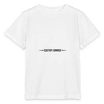 Garage sur mesure - T-shirt bio MINI CREATOR Stanley/Stella Enfant - blanc - Devant - Maike (125cm)