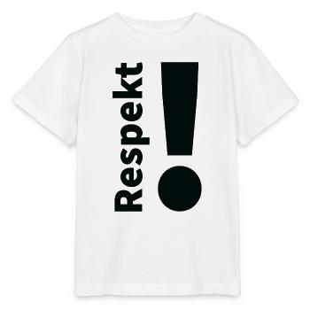 Respekt! - Stanley/Stella Kinder T-Shirt MINI CREATOR  - Weiß - Vorne - Maike (125cm)