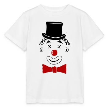 clown - T-shirt bio MINI CREATOR Stanley/Stella Enfant - blanc - Devant - Maike (125cm)