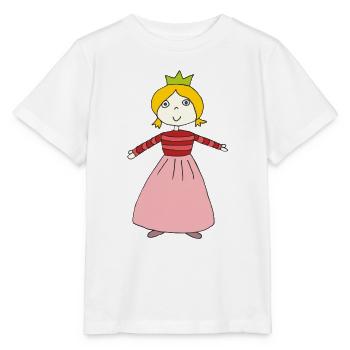 Little princess - Stanley/Stella MINI CREATOR Kids’ T-Shirt - white - Front - Maike (125cm)