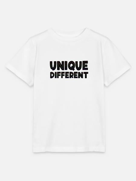UNIQUE DIFFERENT - Stanley/Stella Kinder T-Shirt MINI CREATOR  - Weiß