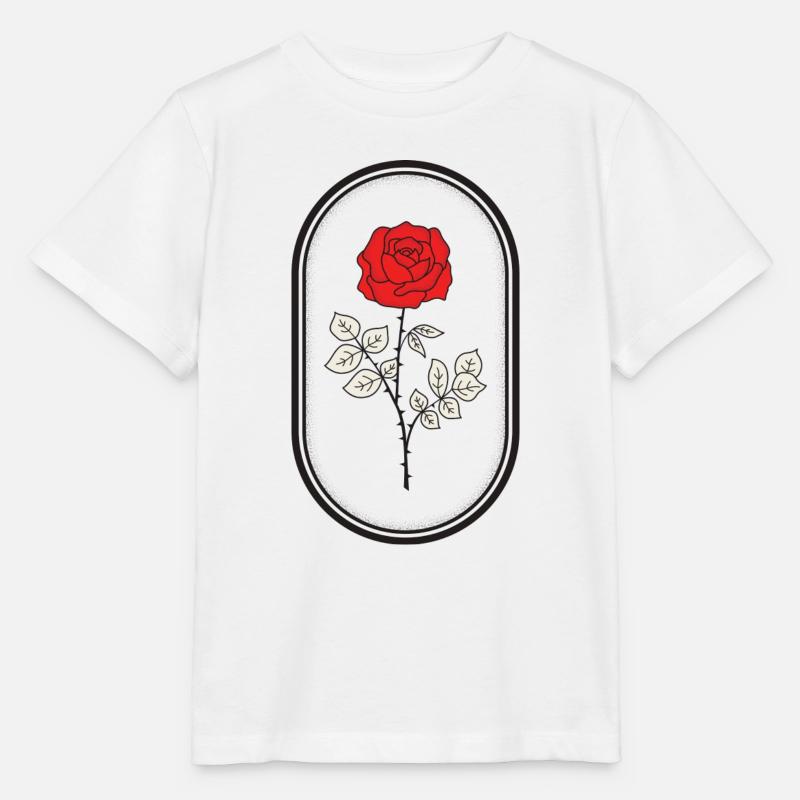 Rose Logo - T-shirt bio MINI CREATOR Stanley/Stella Enfant - blanc