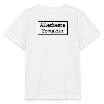 Allerbeste Freundin - Stanley/Stella Kinder T-Shirt MINI CREATOR  - Weiß - Vorne - Maike (125cm)