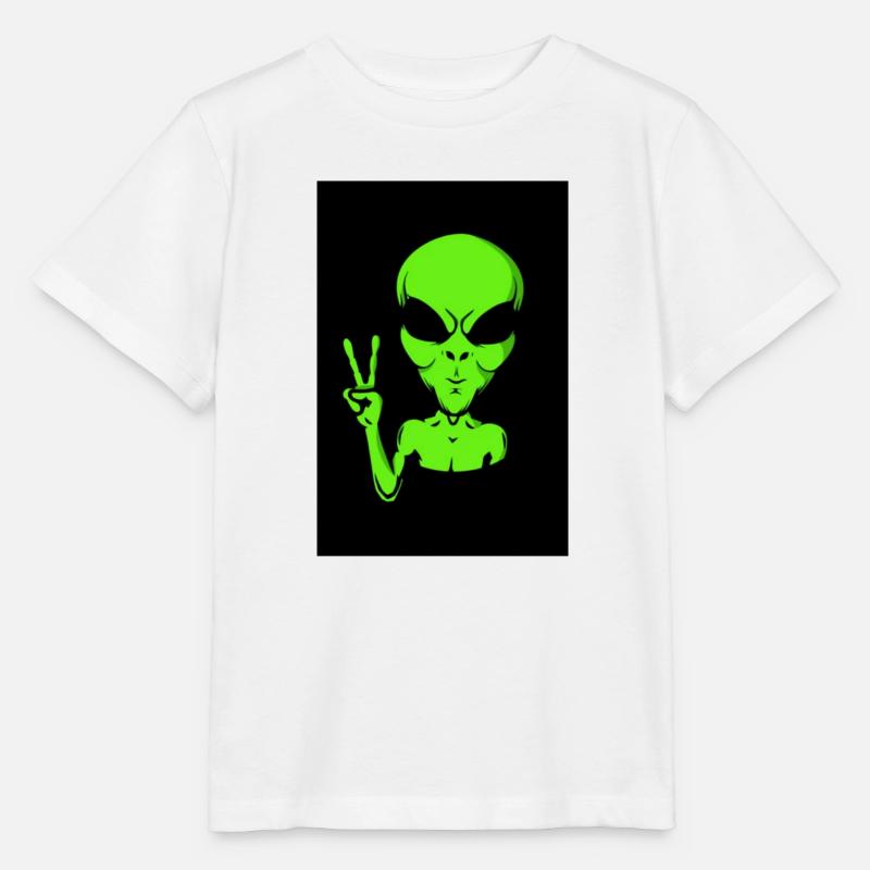 Étranger - T-shirt bio MINI CREATOR Stanley/Stella Enfant - blanc