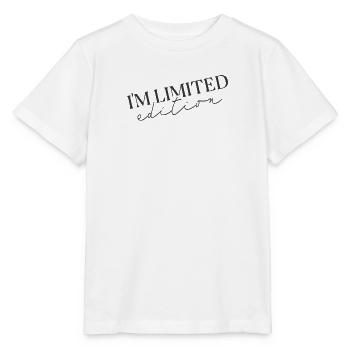 Chemise Typographie Minimaliste Édition Illimitée - T-shirt bio MINI CREATOR Stanley/Stella Enfant - blanc - Devant - Maike (125cm)