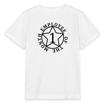 Employé du mois - T-shirt bio MINI CREATOR Stanley/Stella Enfant - blanc - Devant - Maike (125cm)