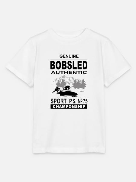 Bob - Bobsport - Stanley/Stella Kinder T-Shirt MINI CREATOR  - Weiß