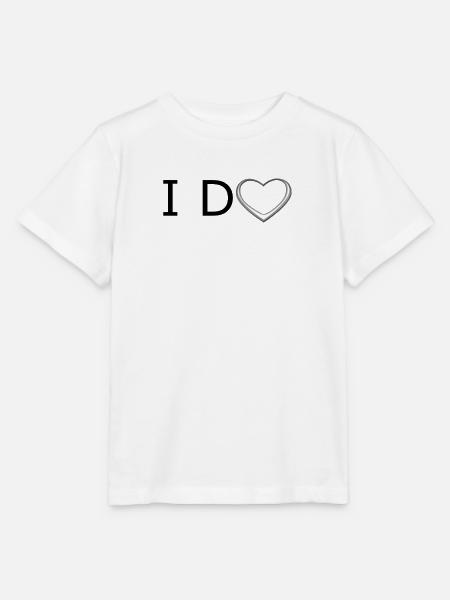 I do - Stanley/Stella Kinder T-Shirt MINI CREATOR  - Weiß