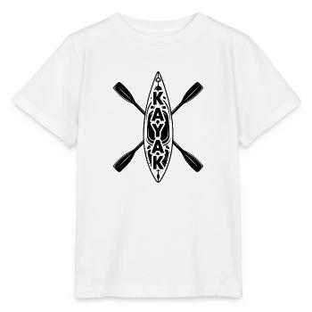 Sports nautiques en kayak - T-shirt bio MINI CREATOR Stanley/Stella Enfant - blanc - Devant - Maike (125cm)