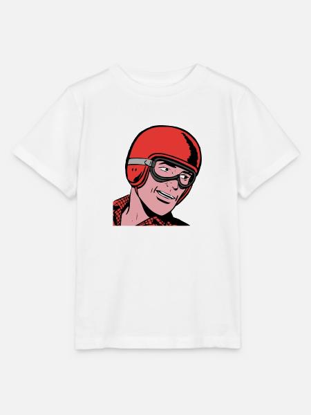 Fahrer - Stanley/Stella Kinder T-Shirt MINI CREATOR  - Weiß