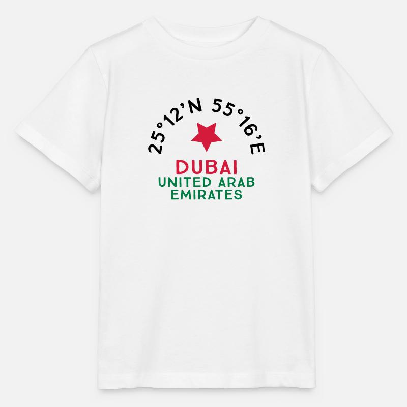 Dubaï - T-shirt bio MINI CREATOR Stanley/Stella Enfant - blanc
