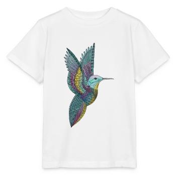 humming-bird - Stanley/Stella MINI CREATOR Kids’ T-Shirt - white - Front - Maike (125cm)