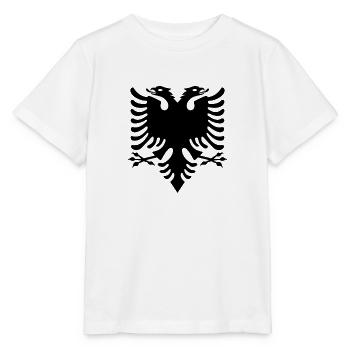 Aigle albanais - T-shirt bio MINI CREATOR Stanley/Stella Enfant - blanc - Devant - Maike (125cm)