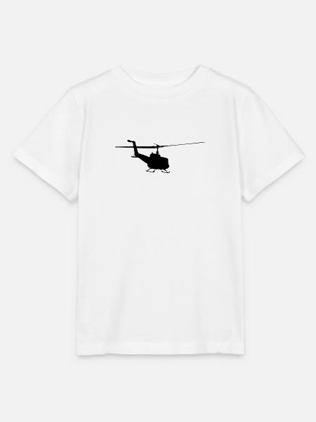 Helikopter - Stanley/Stella Kinder T-Shirt MINI CREATOR - Weiß