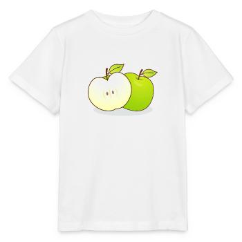 Äpfel - Stanley/Stella Kinder T-Shirt MINI CREATOR  - Weiß - Vorne - Maike (125cm)