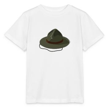 Scout Hut - Stanley/Stella Kinder T-Shirt MINI CREATOR  - Weiß - Vorne - Maike (125cm)