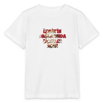Izmir Marsi Atatürk - T-shirt bio MINI CREATOR Stanley/Stella Enfant - blanc - Devant - Maike (125cm)