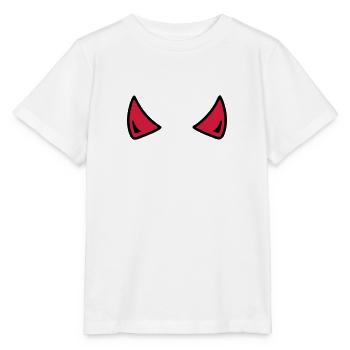Devil - Stanley/Stella MINI CREATOR Kids’ T-Shirt - white - Front - Maike (125cm)