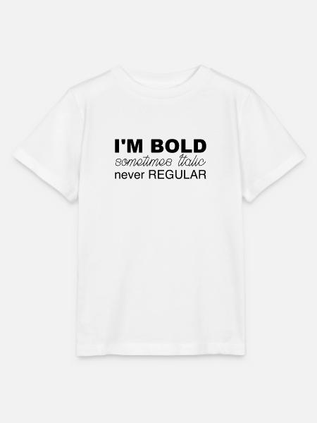 im fett - Stanley/Stella Kinder T-Shirt MINI CREATOR - Weiß
