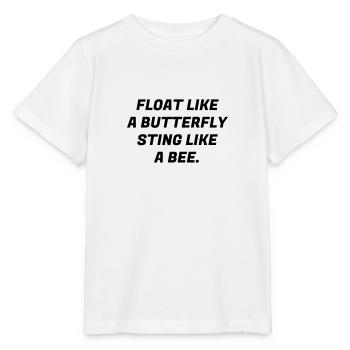 Boxing - Boxer - Boxe - Boxen - Ali - Fighter - Stanley/Stella MINI CREATOR Kids’ T-Shirt - white - Front - Maike (125cm)