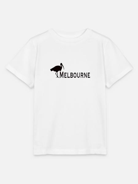 Bin Chicken Melbourne - Stanley/Stella Kinder T-Shirt MINI CREATOR  - Weiß