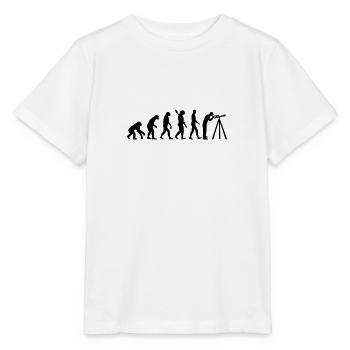 Astronomie - Stanley/Stella Kinder T-Shirt MINI CREATOR  - Weiß - Vorne - Maike (125cm)