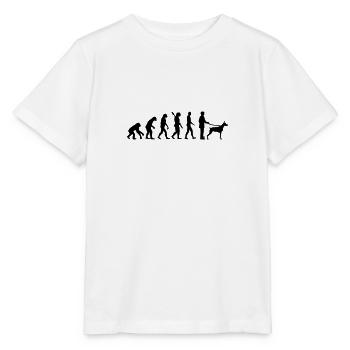 Dobermann - Stanley/Stella Kinder T-Shirt MINI CREATOR  - Weiß - Vorne - Maike (125cm)