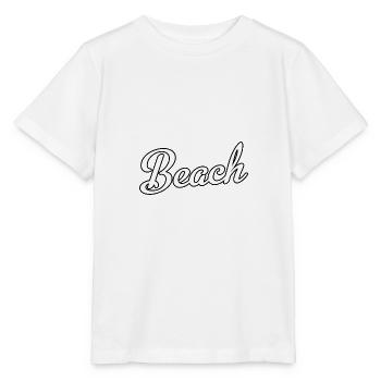 Plage - T-shirt bio MINI CREATOR Stanley/Stella Enfant - blanc - Devant - Maike (125cm)