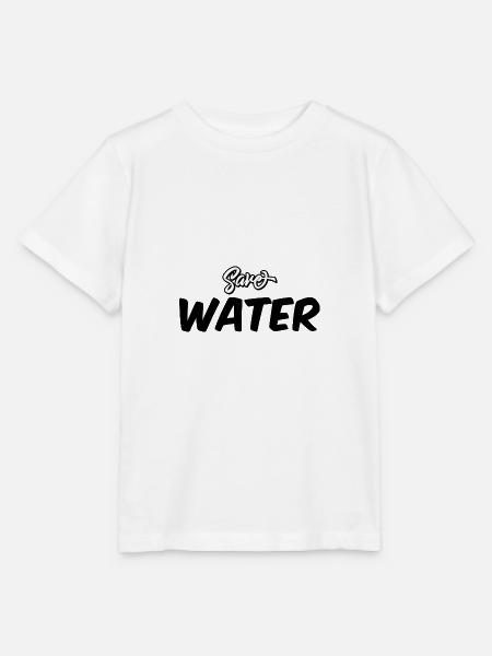 Save Water - Stanley/Stella Kinder T-Shirt MINI CREATOR - Weiß