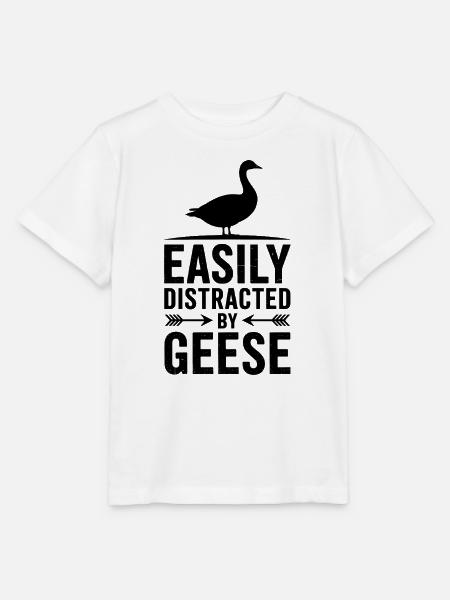 Gänse Sprüche Gans Lustiges Gänse Geschenk - Stanley/Stella Kinder T-Shirt MINI CREATOR  - Weiß