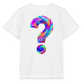 Fragezeichen - Stanley/Stella Kinder T-Shirt MINI CREATOR  - Weiß - Vorne - Maike (125cm)