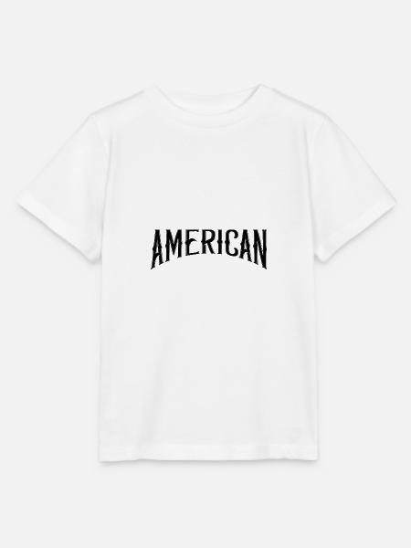American - Stanley/Stella Kinder T-Shirt MINI CREATOR  - Weiß