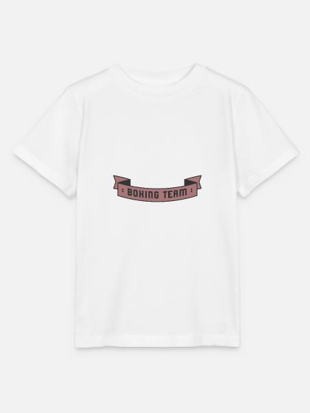 Boxing Team - Stanley/Stella Kinder T-Shirt MINI CREATOR - Weiß