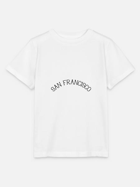 San Francisco - Stanley/Stella Kinder T-Shirt MINI CREATOR - Weiß