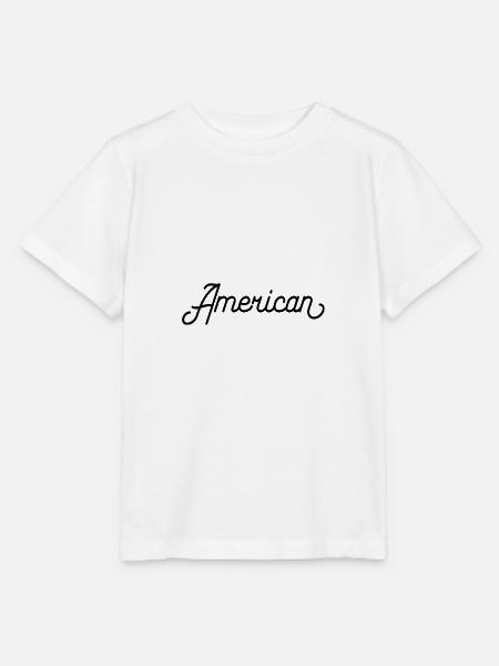 American - Stanley/Stella Kinder T-Shirt MINI CREATOR - Weiß