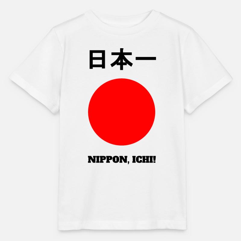 Nippon, Ichi! - T-shirt bio MINI CREATOR Stanley/Stella Enfant - blanc
