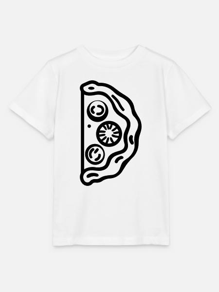 Pizzastück - Stanley/Stella Kinder T-Shirt MINI CREATOR - Weiß