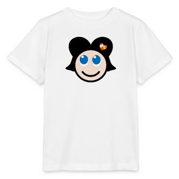 Elsässisches Lächeln - Stanley/Stella Kinder T-Shirt MINI CREATOR  - Weiß - Vorne - Maike (125cm)