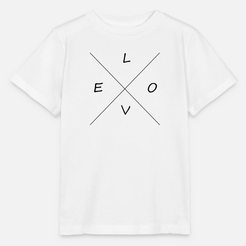 AMOUR - T-shirt bio MINI CREATOR Stanley/Stella Enfant - blanc