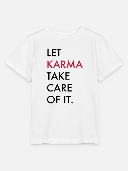 Karma - Stanley/Stella Kinder T-Shirt MINI CREATOR  - Weiß