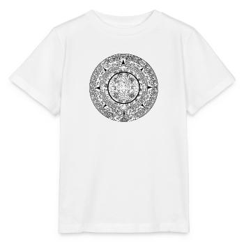 Expérience Voyage Ethno - T-shirt bio MINI CREATOR Stanley/Stella Enfant - blanc - Devant - Maike (125cm)