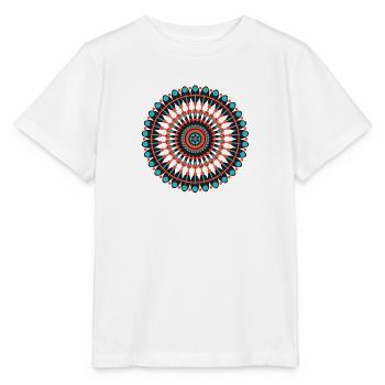 Expérience Voyage Ethno - T-shirt bio MINI CREATOR Stanley/Stella Enfant - blanc - Devant - Maike (125cm)
