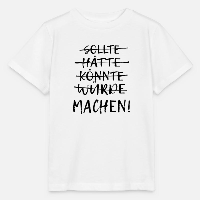 Einfach machen! - Stanley/Stella Kinder T-Shirt MINI CREATOR - Weiß
