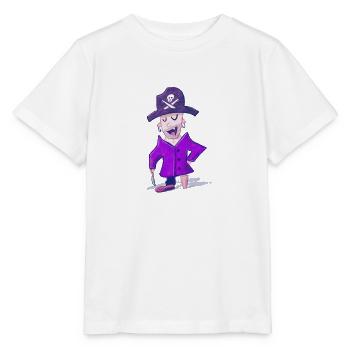 Barthy the Pirate - Stanley/Stella MINI CREATOR Kids’ T-Shirt - white - Front - Maike (125cm)