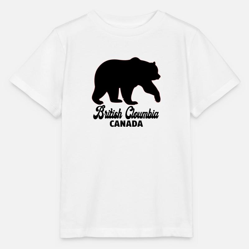 Cloumbia britannique Canada - T-shirt bio MINI CREATOR Stanley/Stella Enfant - blanc