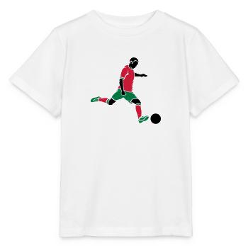 Soccer Kick 3c - Stanley/Stella MINI CREATOR Kids’ T-Shirt - white - Front - Maike (125cm)