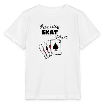 Skat Official Shirt - Stanley/Stella MINI CREATOR Kids’ T-Shirt - white - Front - Maike (125cm)