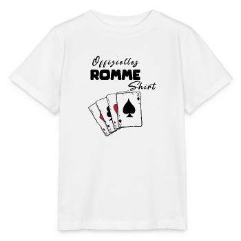 Rummy Official Shirt - Stanley/Stella MINI CREATOR Kids’ T-Shirt - white - Front - Maike (125cm)